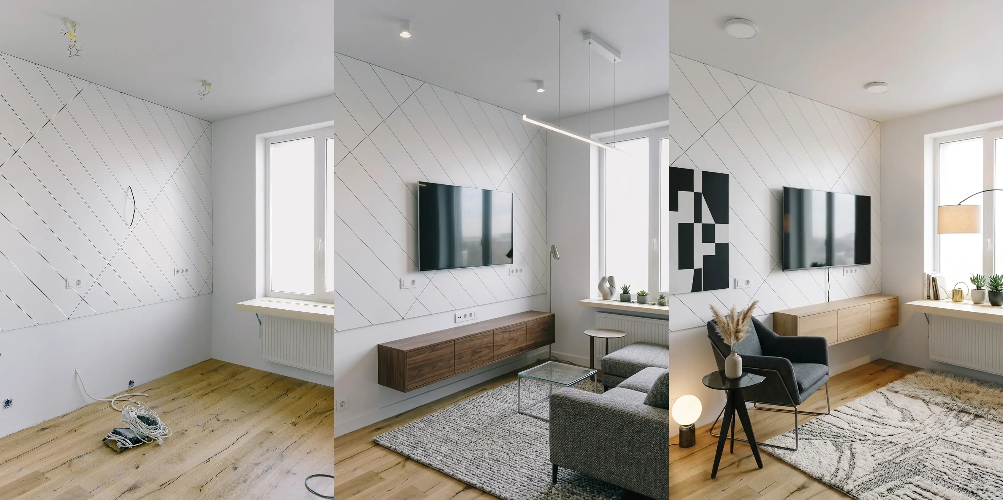 Grille de variations de design intérieur